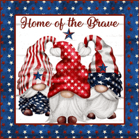 Thumbnail for Wreath Sign, Gnome Patriotic Sign, 10