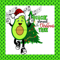 Thumbnail for Wreath Sign, Guacamole Sign, Funny Christmas Sign, 10x10