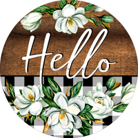 Thumbnail for Wreath Sign, Hello Sign, Everyday Wreath Sign, 18