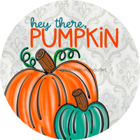 Thumbnail for Wreath Sign, Hey There Pumpkin Sign, Fall Sign, 18