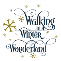 Thumbnail for Wreath Sign, Winter Wonderland, Christmas Sign, 18